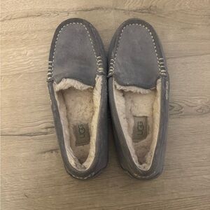 Ugg Wool Lined Moccasin Slippers